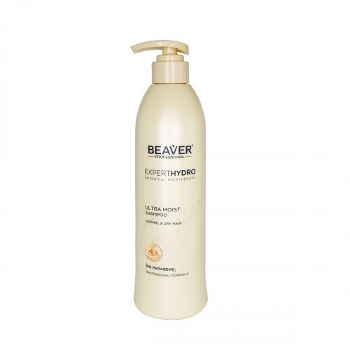 Шампунь для зволоження сухого волосся BEAVER Expert Hydro Ultra Moisture Shampoo, 768 мл