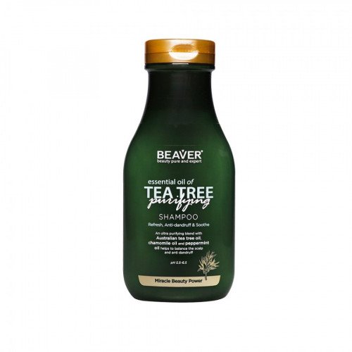 Шампунь з маслом чайного дерева Beaver Professional Essential Oil Of Tea Tree Shampoo, 350 мл