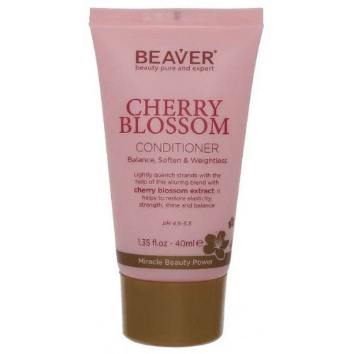 Кондиционер для ежедневного использования с экстрактом цветов Сакуры Beaver Professional Cherry Blossom Conditioner, 40ml