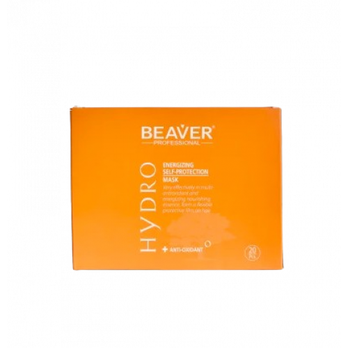 Питательная антиоксидантная мульти-защитная маска с UV-фильтром Beaver Professional Energizing Self-Protection Mask, 30 мл*20шт