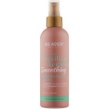 Термозахисний спрей з кератином для еластичності волосся Beaver Brazilian Keratin Smoothing Heat Protection Spray