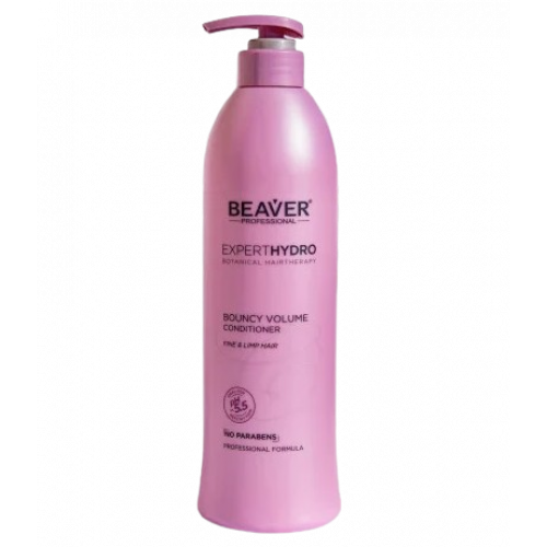 Кондиціонер для об'єму тонкого та м'якого волосся Beaver Professional Expert Hydro Bouncy Volume Conditioner, 768 мл