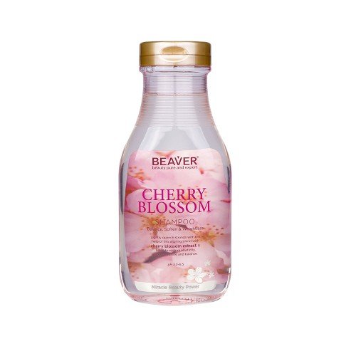 Шампунь для ежедневного использования с экстрактом цветов Сакуры Beaver Professional Cherry Blossom Shampoo, 350 мл
