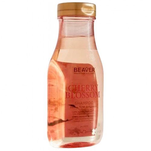 Шампунь для ежедневного использования с экстрактом цветов Сакуры Beaver Professional Cherry Blossom Shampoo, 350 мл