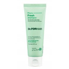 Мицеллярный шампунь для жирной кожи головы Dr. FORHAIR Phyto Fresh Shampoo, 70 мл
