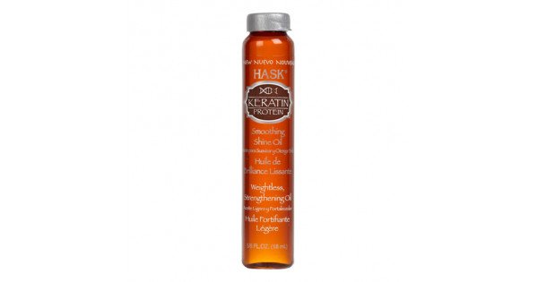 Hask Keratin Protein Smoothing SHINE Oil Hair Cosmetics