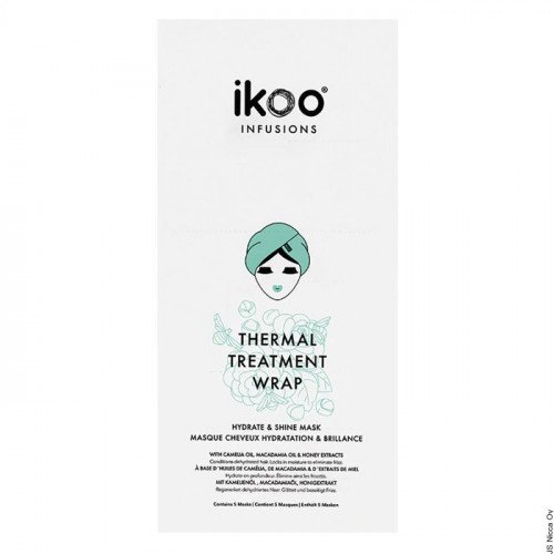 Термальная шапка-маска Ikoo Thermal Treatment Wrap Hydrate & Shine