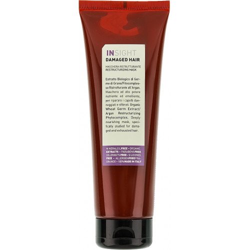 Маска для восстановления поврежденных волос Insight Damaged Hair Restructurizing Mask, 250 мл