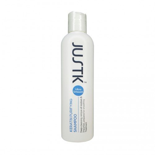 Безсульфатный шампунь с кератином для глубокого очищения JUSTK Keratin Purifying Shampoo, 250ml