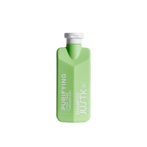 Безсульфатний шампунь для жирного волосся з олією чайного дерева JustK Tea Tree Purifying Shampoo, 350 мл