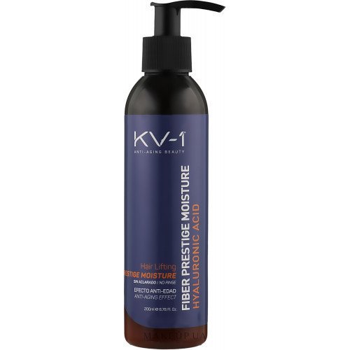 Несмываемый крем-филлер с маслом кунжута и гиалуроновой кислотой KV-1 Hair Lifting Fiber Prestige Moisture, 200 мл 