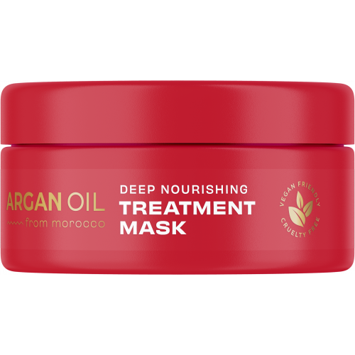 Живильна маска з аргановою олією Lee Stafford Argan Oil from Morocco Deep Nourishing Treatment Mask, 200 мл