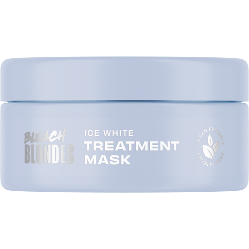 Маска для волосся з синім пігментом Lee Stafford Bleach Blondes Ice White Toning Treatment Mask, 200 мл