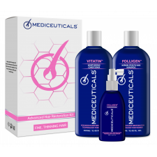 Набір для стимуляції росту тонкого волосся для жінок Mediceuticals Advanced Hair Restoration Technology for Women Fine