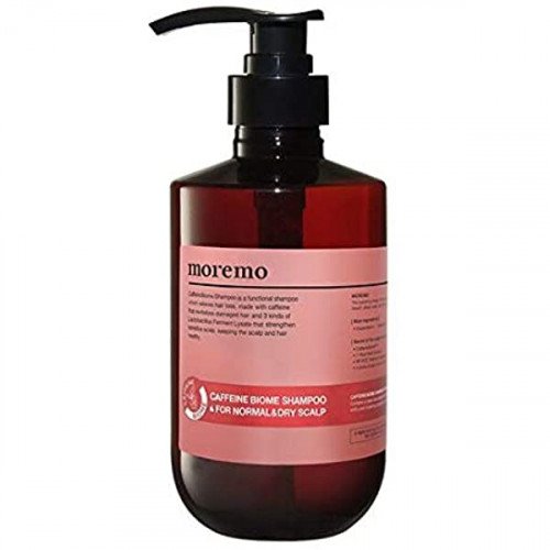 Шампунь против выпадения волос для сухой и нормальной кожи головы Moremo Caffeine Biome Shampoo for Normal and Dry Scalp 