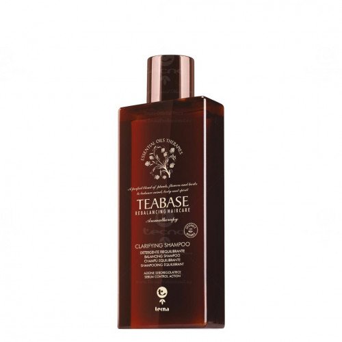 Очищающий шампунь для жирной кожи головы Tecna Teabase Clarifying