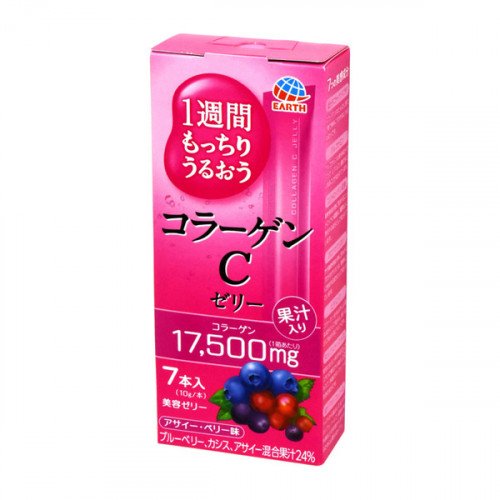 Коллагеновое желе с витамином С Earth Biochemical Collagen C Jelly 7Days