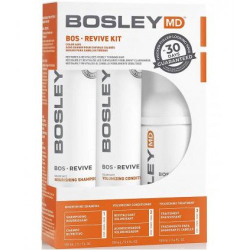 Набір для відновлення стоншеного фарбованого волосся Bosley MD Bos Revive Kit
