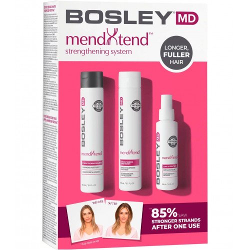 Набір для зміцнення та живлення волосся Bosley MD MendXtend Strengthening System