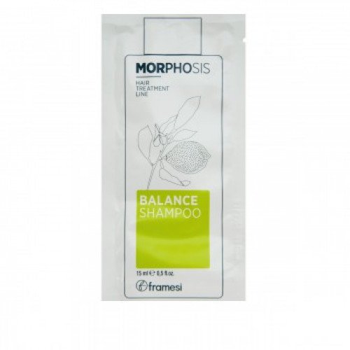 Себорегулирующий шампунь для жирной кожи Framesi Morphosis Balance Shampoo Tester, 15 мл