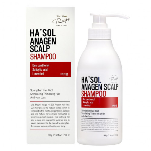 Шампунь против выпадения волос Ha'sol Anagen Scalp Line Shampoo 500ml