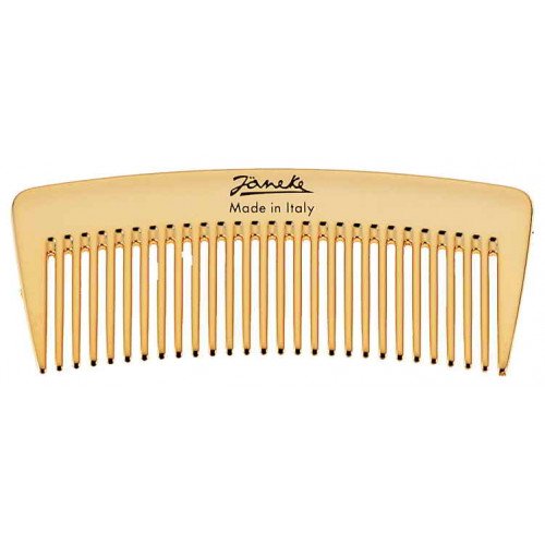 Золотистый гребень для волос Janeke Golden Comb AU855