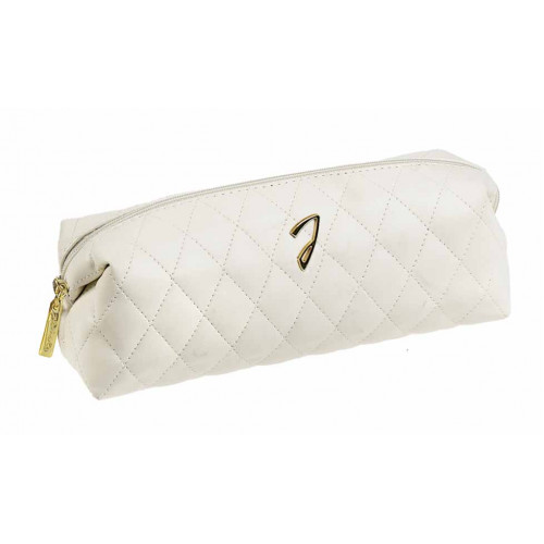 Косметичка Janeke Quilted Pouch Pencil White