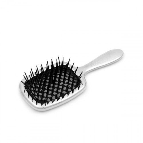 Щетка Janeke Rectangular Hairbrush Silver CRSP230