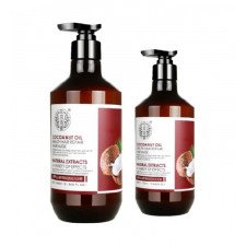 Восстанавливающая маска с кокосовым маслом и кератином Moran Cocoanut Oil Hair Mask, 650 мл