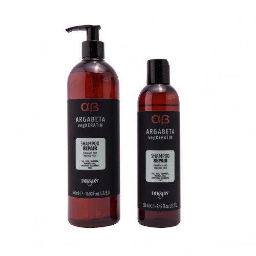 Кератиновый восстанавливающий шампунь для волос Dikson Argabeta Repair Shampoo