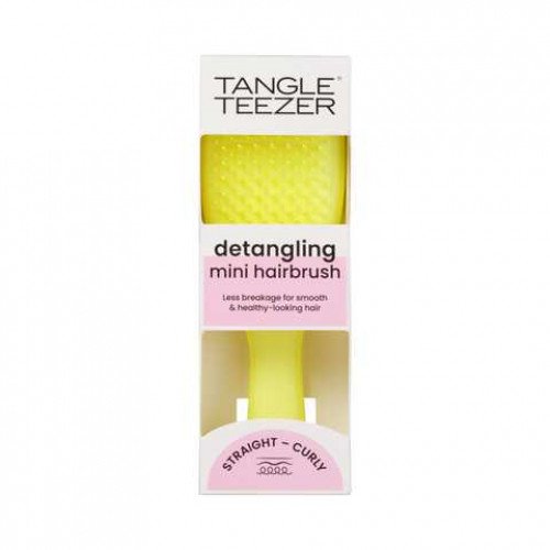 Расческа Tangle Teezer The Ultimate Detangler Mini Hyper Yellow 