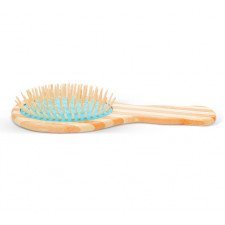 Бамбуковая массажная расчёска для волос Sugar Bear Bamboo Hair Brush